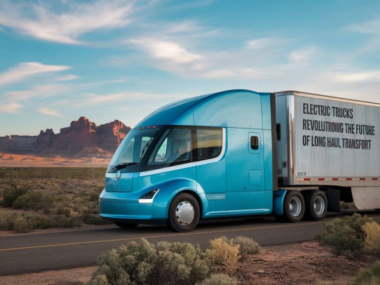 Electric trucks: revolutionizing the future of long-haul transport